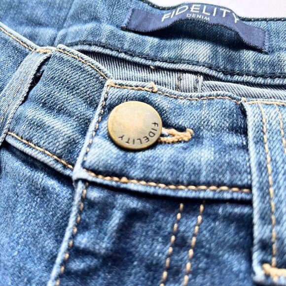 FIDELITY DENIM MEN'S TORINO NEWCASTLE STRAIGHT LEG JEANS - 30 - Picture 6 of 14